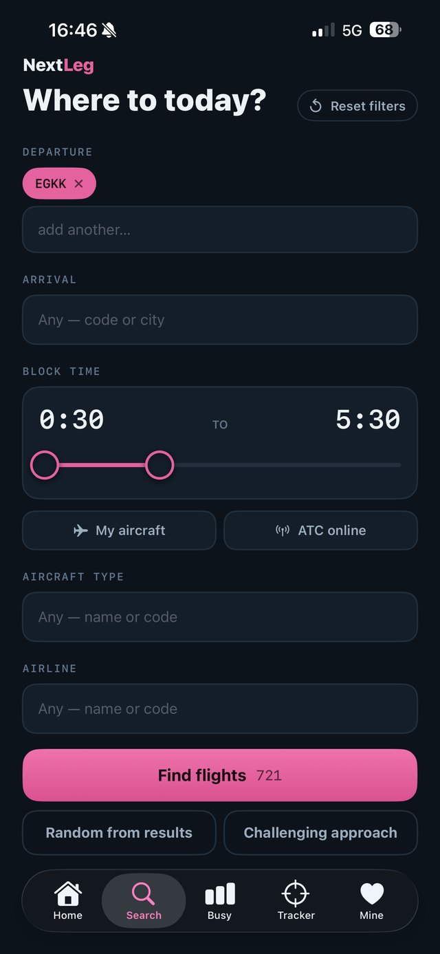 Search and filters